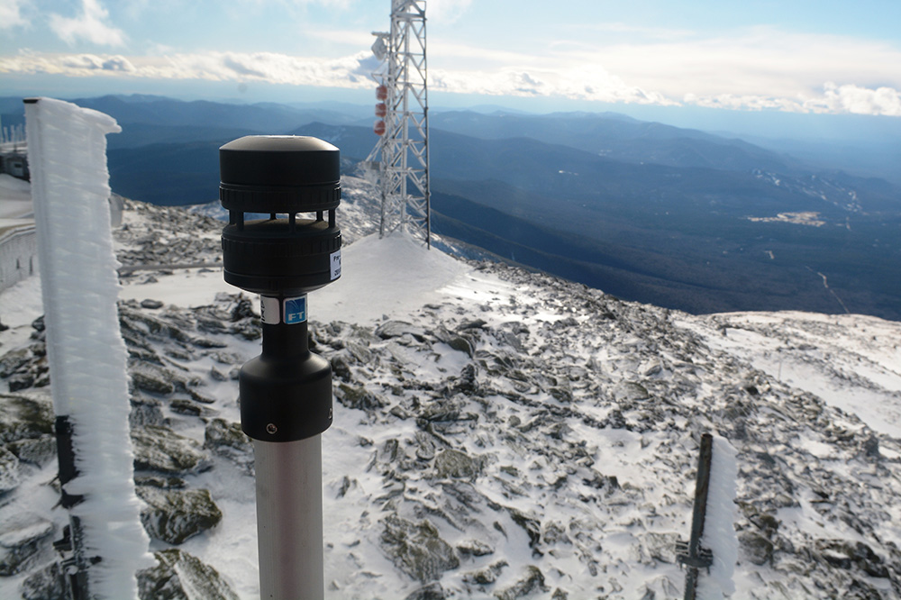 FT超声波风传感器在华盛顿山上进行测试